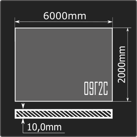 Лист горячекатаный 10*2000*6000 09Г2С Феррум ГОСТ 19281-2014 Лист горячекатаный 10*2000*6000 09Г2С Феррум ГОСТ 19281-2014